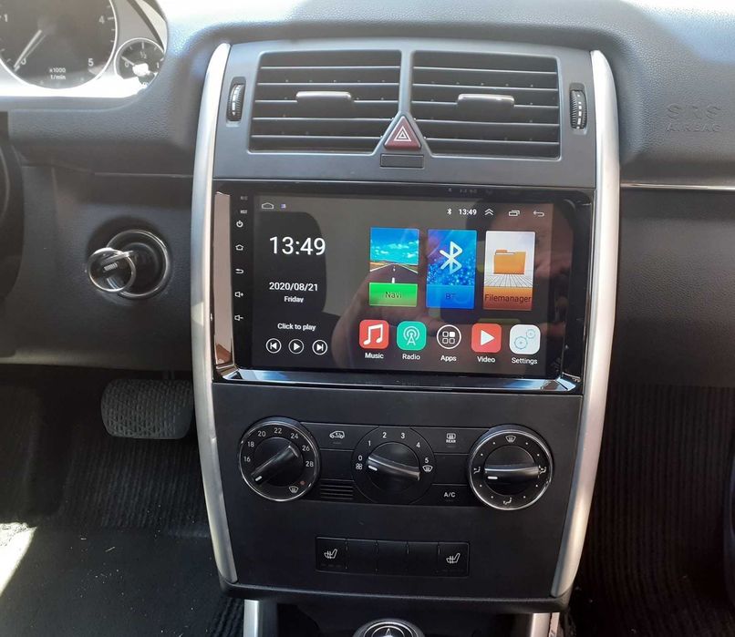 Rádio de Carro 9" Android 14.0 Auto Rádio 4GB+64GB