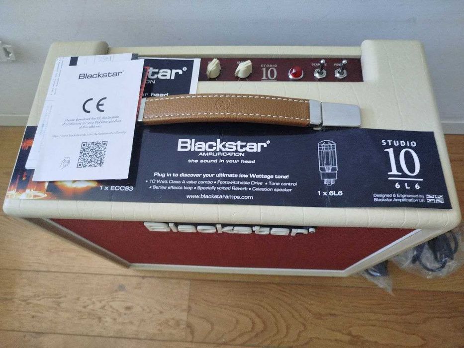 Amplificador Guitarra Valvulado Blackstar Studio 10 6L6 - Novo