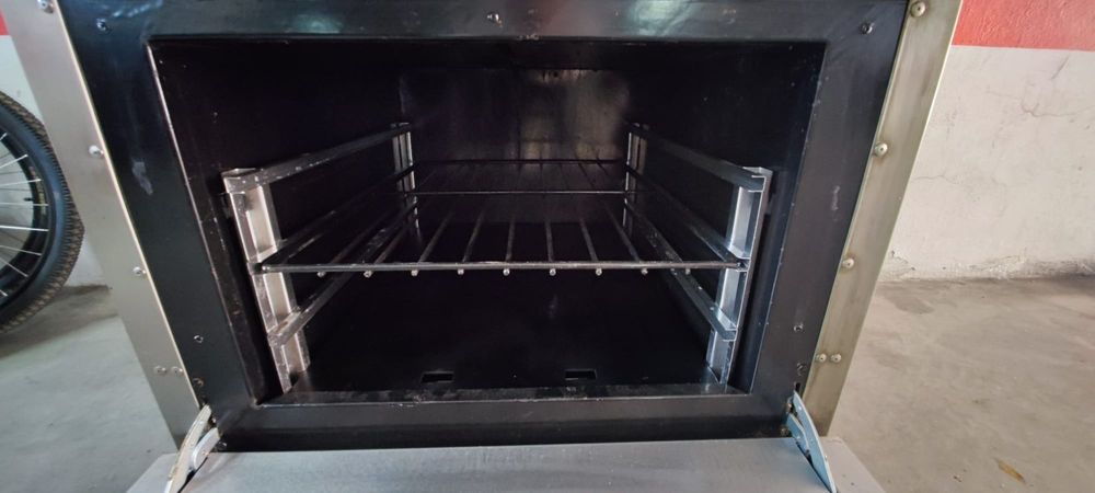 Fogão Industrial Junex 4 Queimadores + Forno | Linha 800