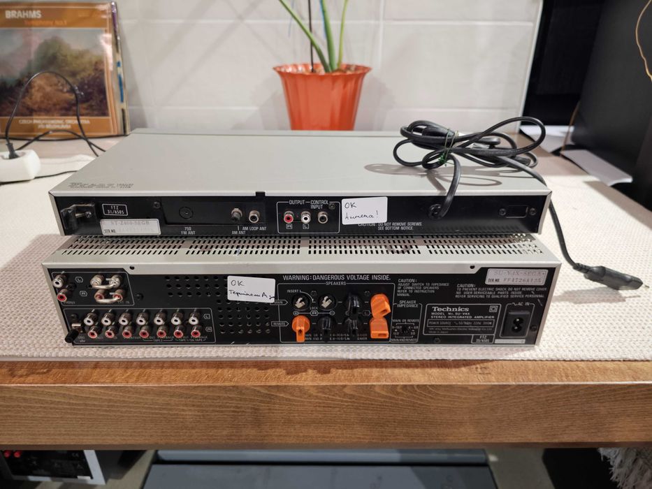 Підсилювач Technics SU-V4X + Technics ST-Z400