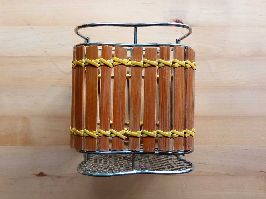 Cesta De Bambu Para Talheres