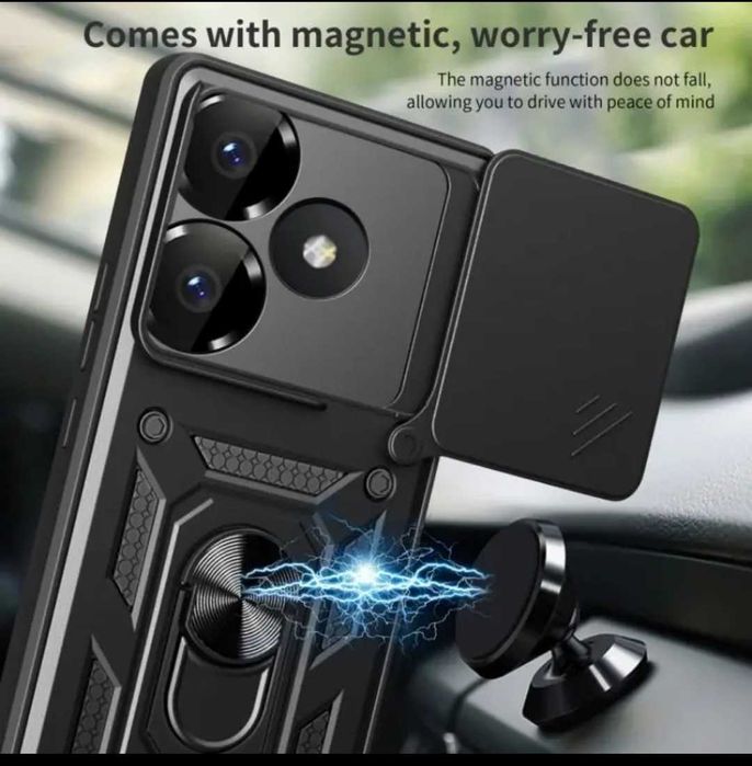 Чехол бронезащитный  Poco F6 Poco F6 pro Poco F7 pro