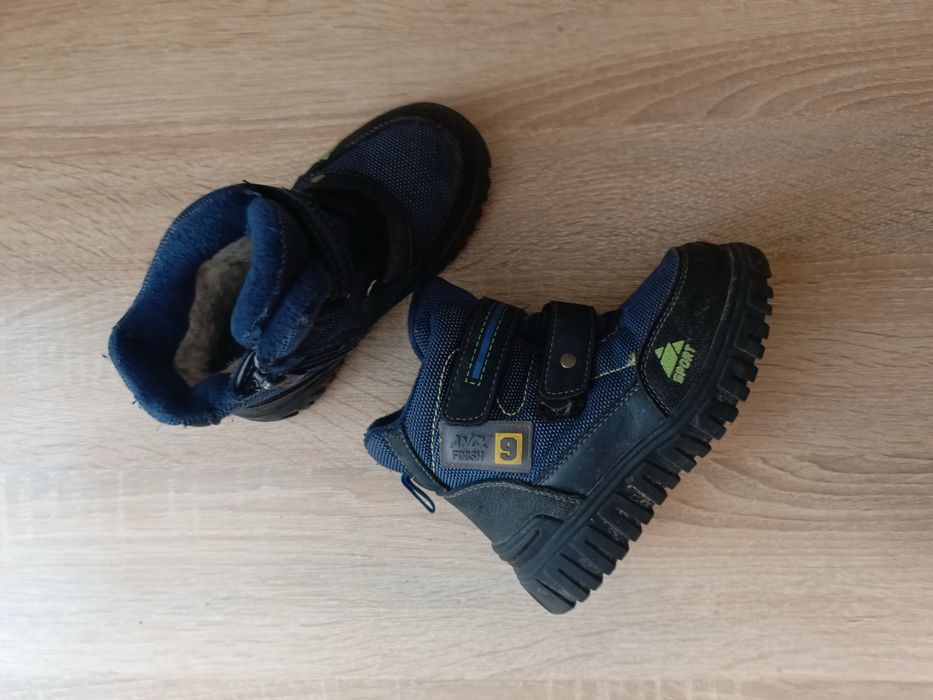 Зимові чоботи, ботинкі теплі 16.5 устілка