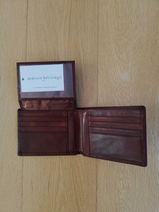 Carteira Maison Heritage – nunca usada, com caixa original