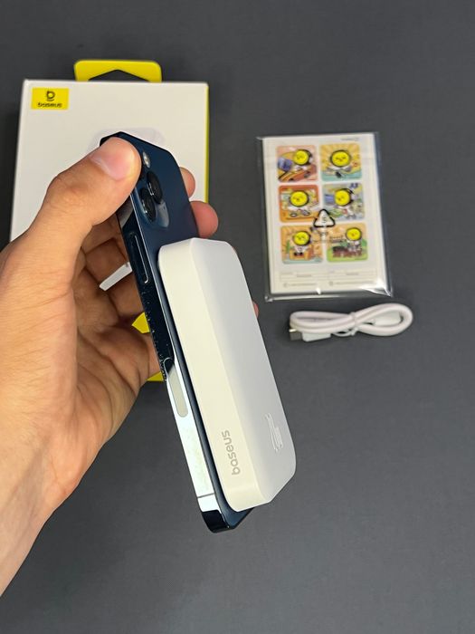 павербанк Baseus Magnetic Mini Air 6000mAh 20W, Power Bank, повербанк, зовнішній акумулятор