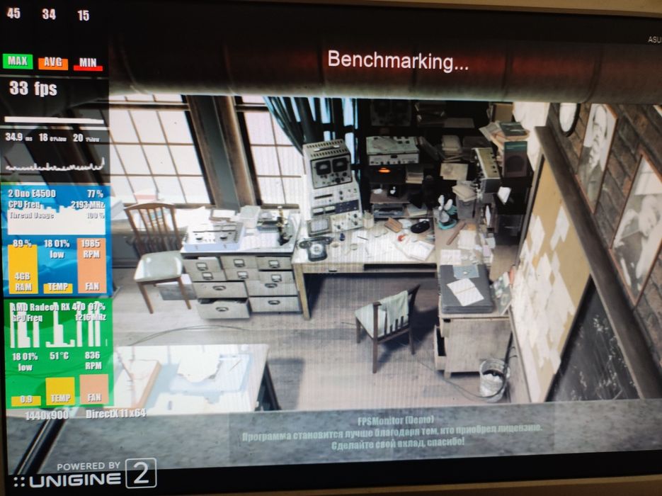 Відеокарта RX470 4Gb один відеовихід HDMI Робоча обслужена