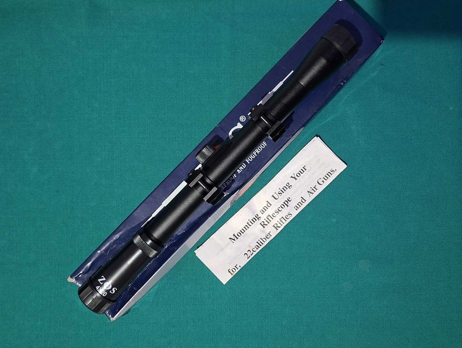 Mira telescópica ZOS, para arma de ar comprimido