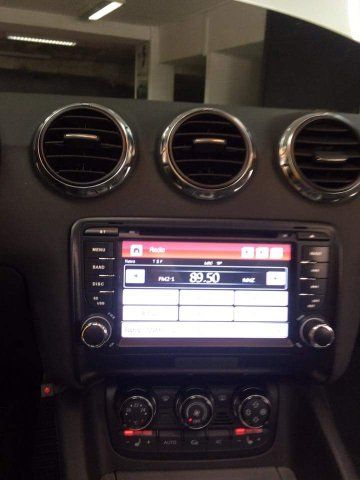 Rádios android Audi TT gps dvd Bluethoot entradas sd usb