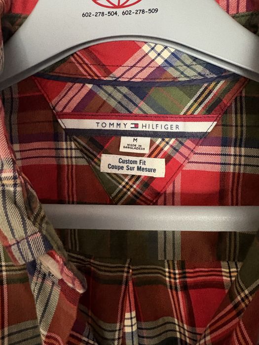 Tommy Hilfiger koszula w kratę M