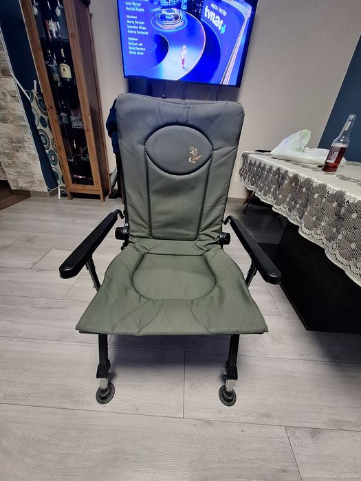 Używane krzesło wędkarskie