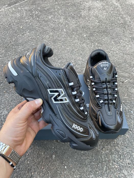 Кросівки чоловічі кроссовки New balance 1000 Black