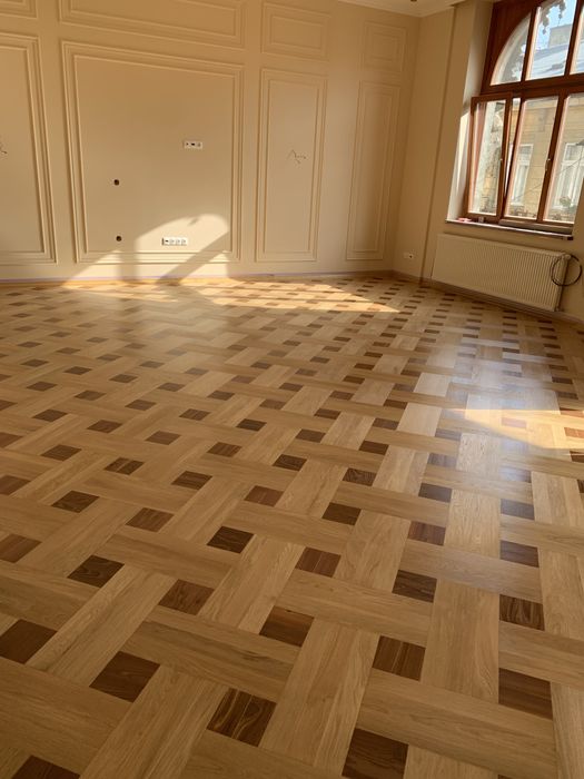 Шліфування, циклювання паркету, підлоги, реставрація