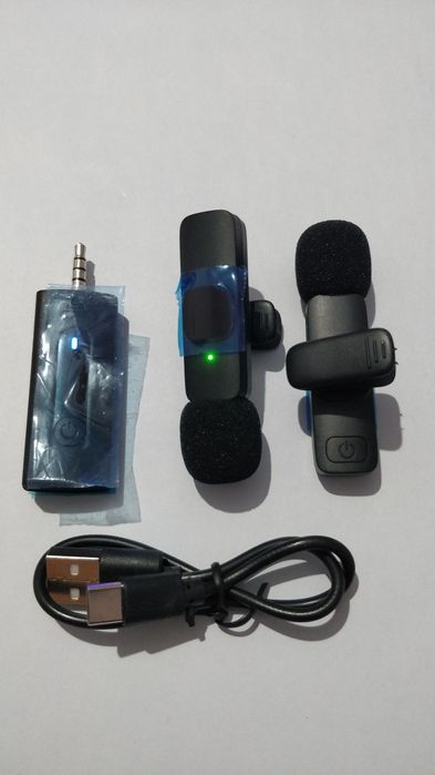 Microfone Wireless K35 2micofones