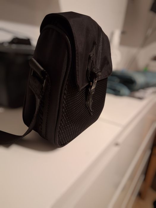 Trapstar Black Shoulder Bag | Drill, swag, drip, streetwear.