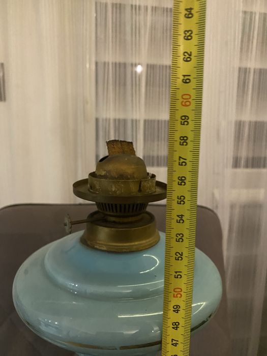 Piekna francuska lampa naftowa