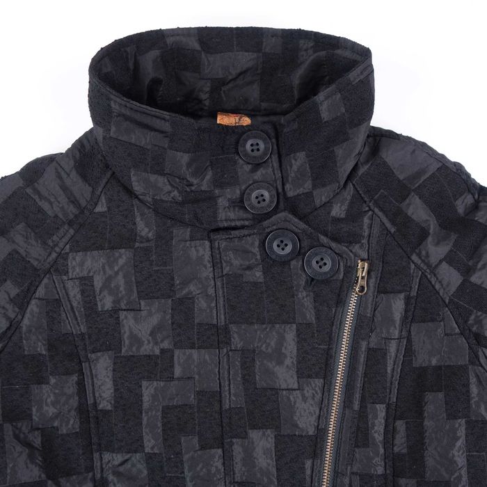 DESIGUAL oryginalny patchworkowy płaszcz PEMIUM