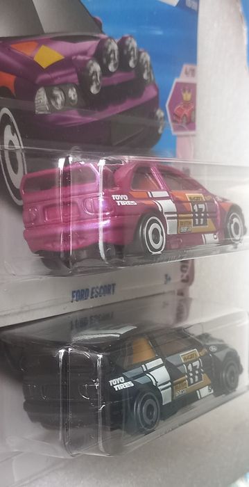 Conjunto 2 Ford escort hot wheels