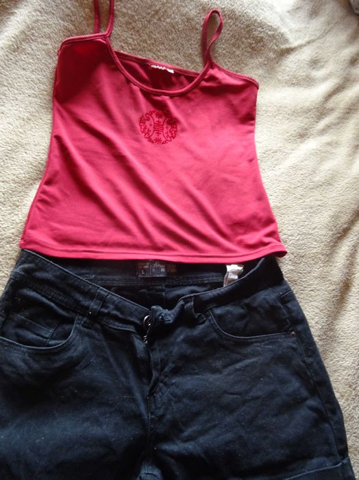 roz 38 koszulka na ramiączka, spodenki, zestaw  6 szt., spodnie letni