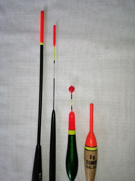 Spławiki do wędki cztery sztuki komplet