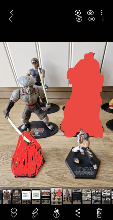 Zestaw 12 oryginalnych figurek z Tekken 3 i 5