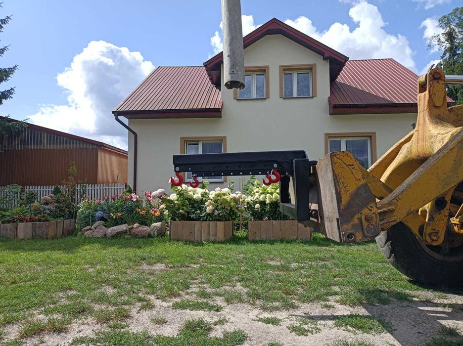 Transporter  do big bagów podnośnik ładowacz przenośnik czerpak chwytak zawiesie uchwyt do worków