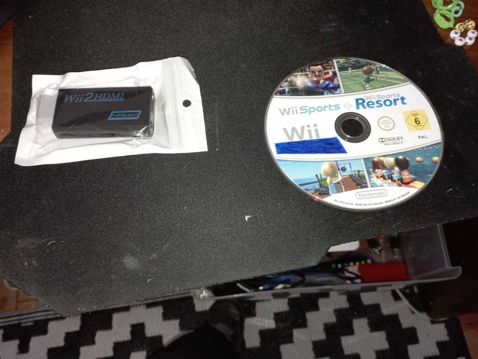 Consola Wii mais acessorios