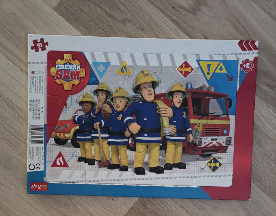 Puzzle w ramce Strażak Sam