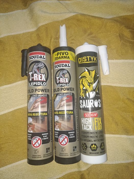 Клей, герметик, Мамут, селікон, акрил