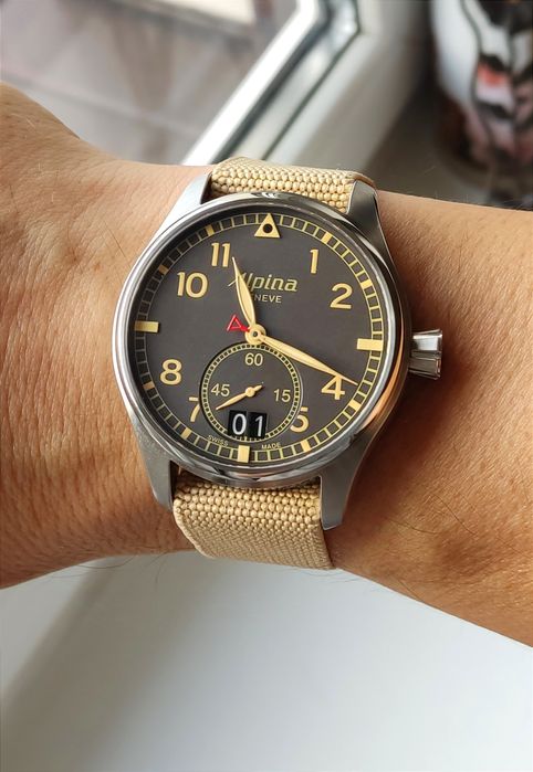 Zegarek Alpina Startimer pilot big date quartz