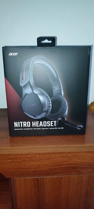 Gaming Nitro Headset Acer Wired Headphones