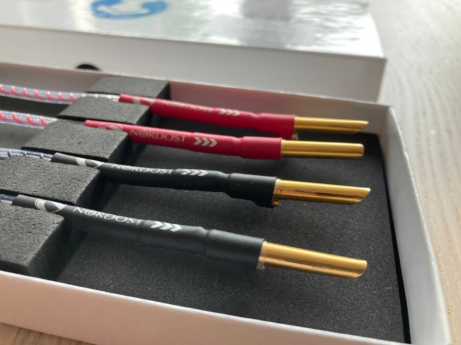 Nordost Norse 2 Jumpers | Zworki głośnikowe | Widły - Banany | BOX | Stan Idealny
