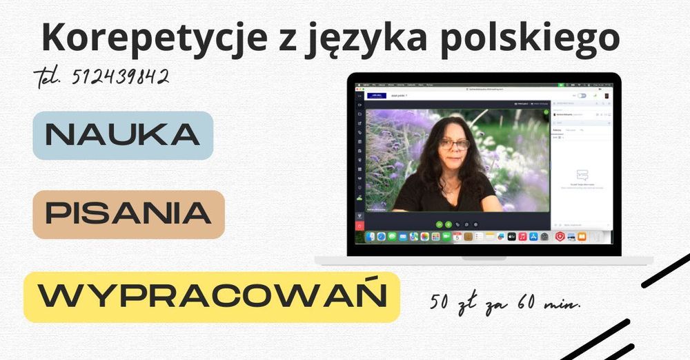 Korepetycje z języka polskiego online. Poćwicz zadania na E8 i M26!