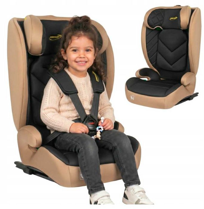 Fotelik samochodowy dla dzieci PARMA Isofix 100-150cm SUMMER BABY w 4 kolorach
