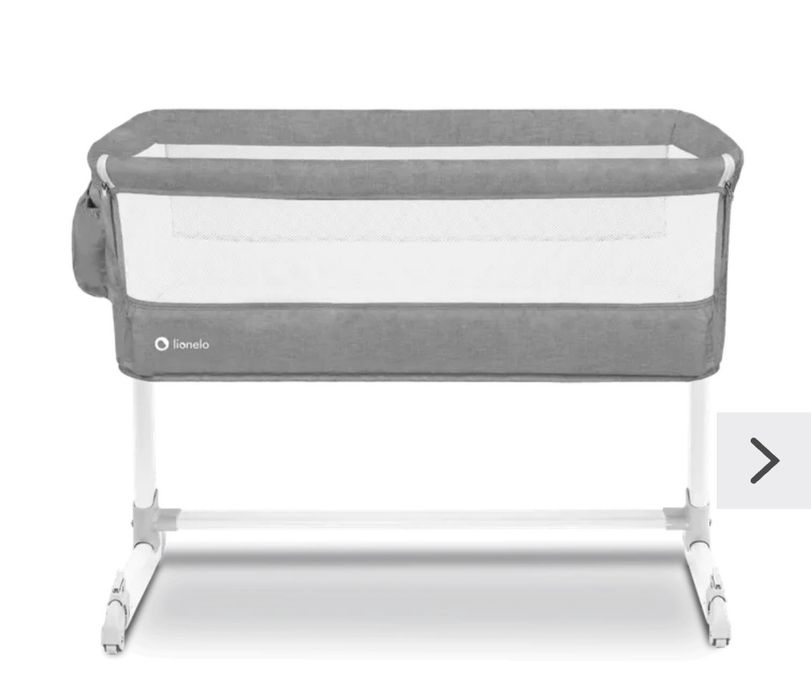 Lionelo, Theo, łóżeczko dostawne, Concrete