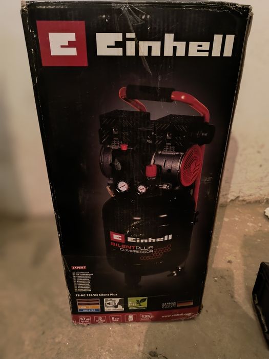 Kompresor Einhell 24l silent.