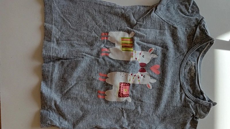 Conjunto de 4 t-shirts para bebé (6/9 meses)
