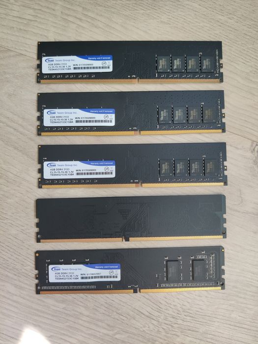 ОЗУ ddr - 4 / 2133 МГц / ram 4 gb / Team