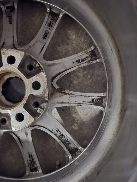 Alufelgi bmw wraz z oponami