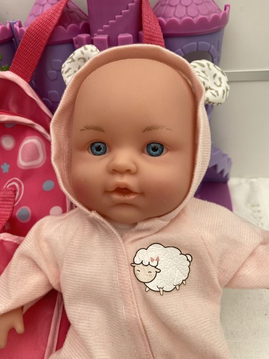 Nenuco com marsupio Bebe com mochila transportadora423439355452467204