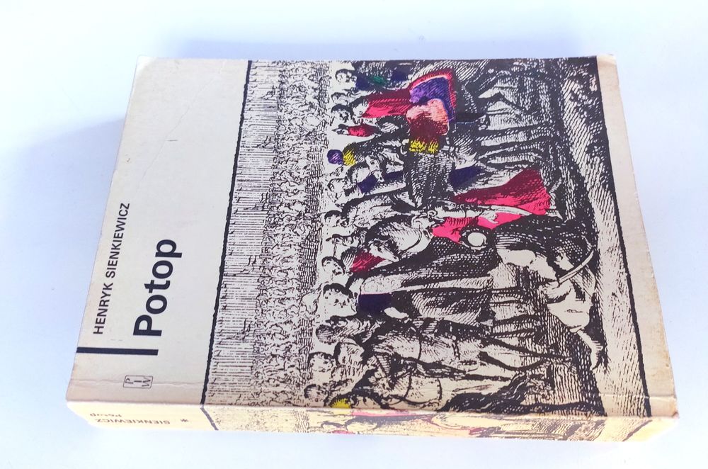 Henryk Sienkiewicz "Potop" tom 1 książka Trylogia Sienkiewicza