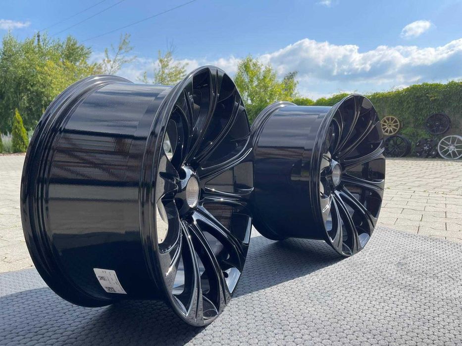 Felgi aluminiowe AGT 19175  19″ 9J ET14 + 10J ET20 5×120 Gloss BlackBMW seria 5, 7, E60, E61, E65
