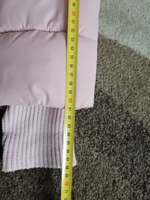 Kurtka damska pudrowy róż