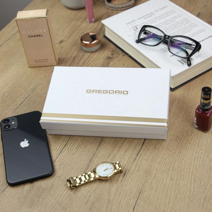 portfel damski skóra naturalna gregorio