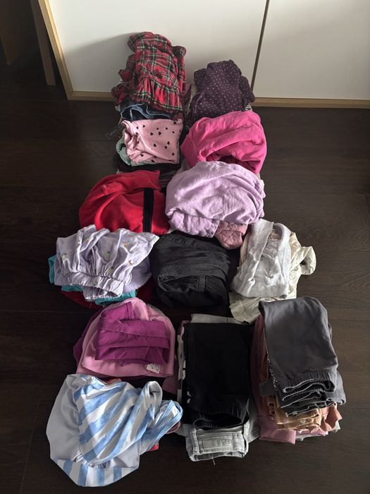 Paczka ubrań 92/98 dla dziewczynki
