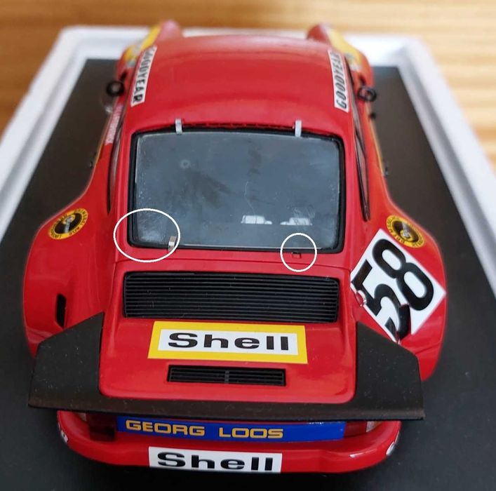 Porsche 911 RSR 3.0 #58 5th 24h Le Mans 1975 SPARK 1:18