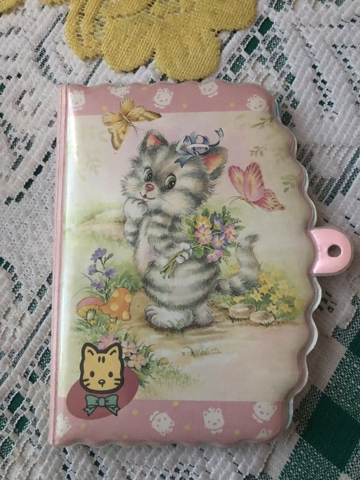 Stary notesik kolorowy