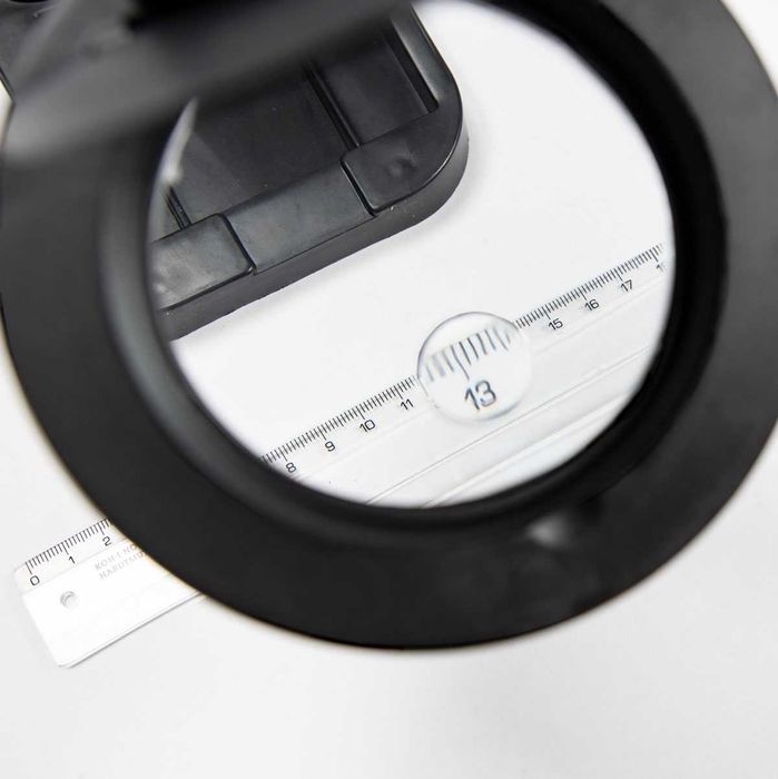 Lampa z lupą Yihua 708 90mm 3D/10D - czarna z organizerem NOWA