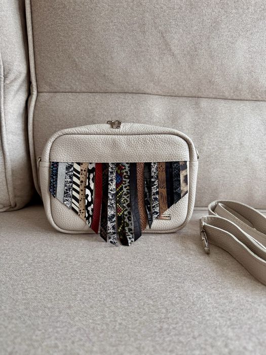 Izma torebka box mini izmitka skóra