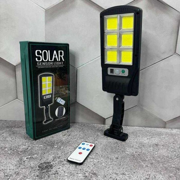 Уличный фонарь светильник с солнечной панелью, батареей 120-b есть опт