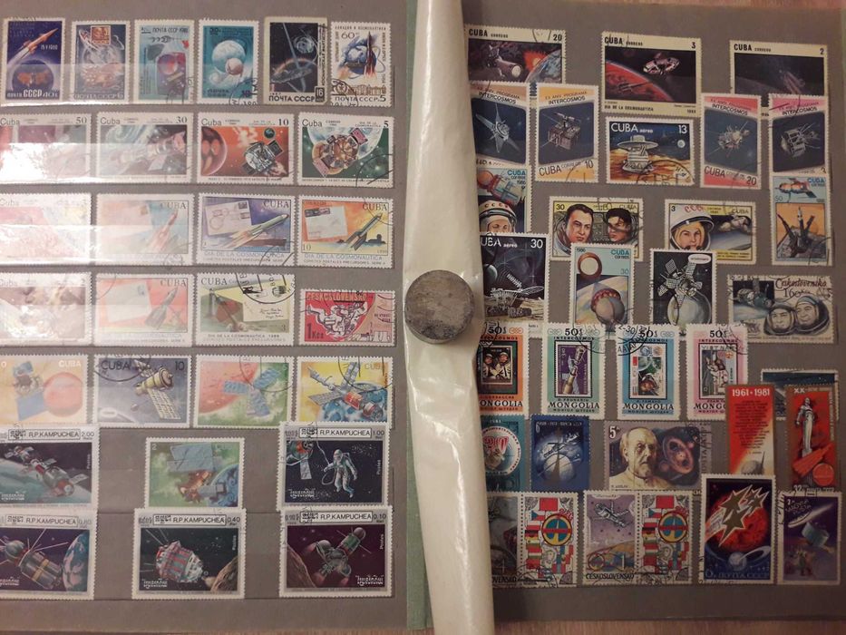 Почтовые марки разной тематики